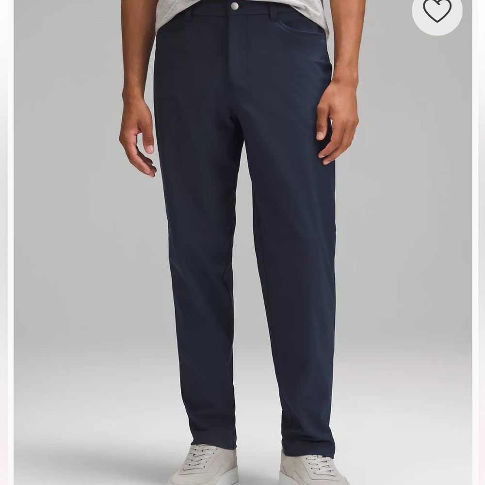 Lululemon Men ABC Slim-Fit 5 Packet Pants Warpstreme Size 36